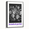 Electric Wall Art – Botanical Garden Black and White Modern Electric Decor