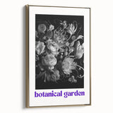 Electric Wall Art – Botanical Garden Black and White Modern Electric Decor