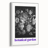 Electric Wall Art – Botanical Garden Black and White Modern Electric Decor