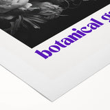 Electric Wall Art – Botanical Garden Black and White Modern Electric Decor