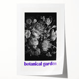 Electric Wall Art – Botanical Garden Black and White Modern Electric Decor