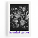Electric Wall Art – Botanical Garden Black and White Modern Electric Decor