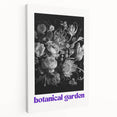 Electric Wall Art – Botanical Garden Black and White Modern Electric Decor
