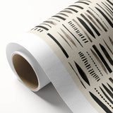 Abstract Electric Pattern Canvas - Monochrome Modern Wall Art Decor