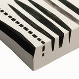 Abstract Electric Pattern Canvas - Monochrome Modern Wall Art Decor