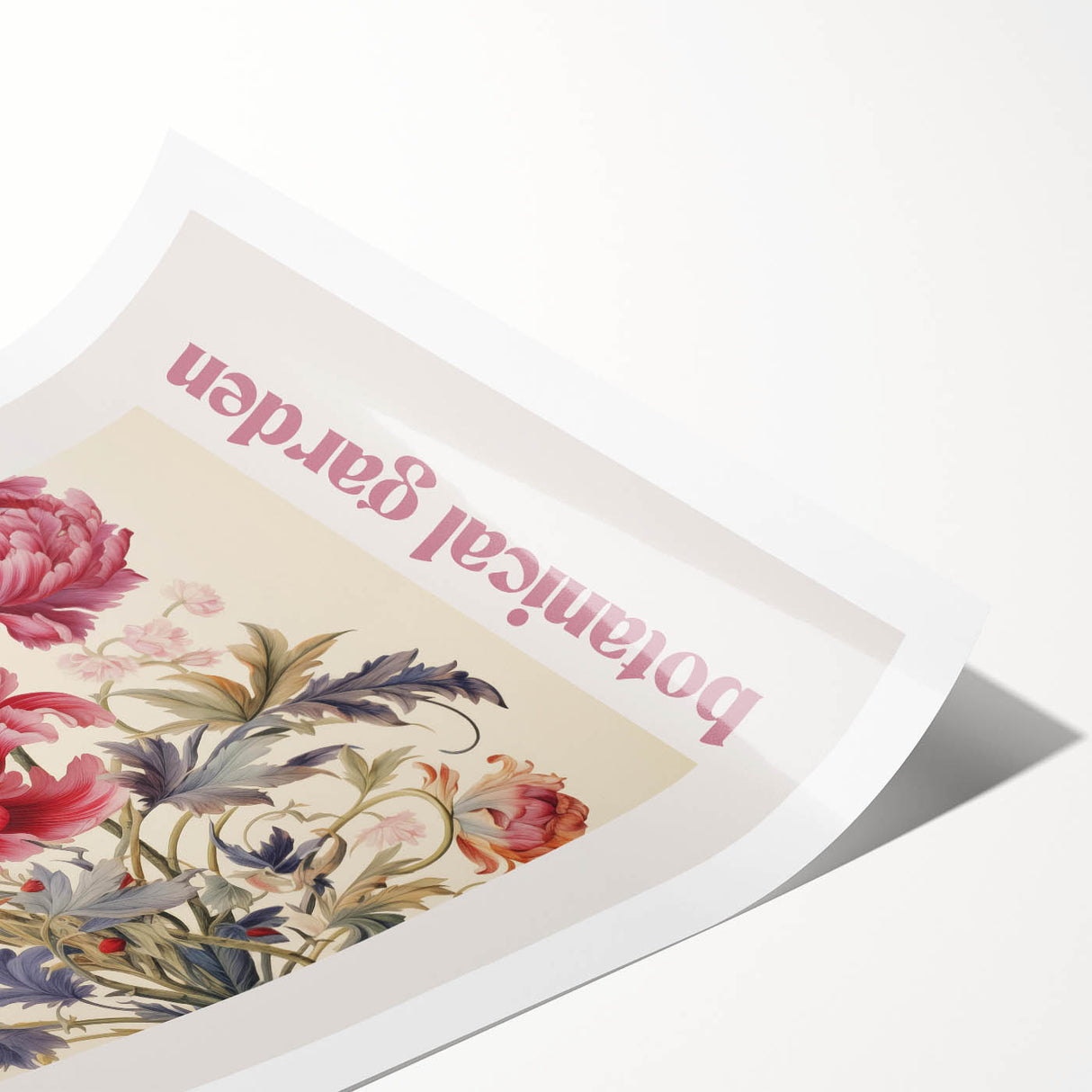 Electric Wall Art – Botanical Garden Floral Design Modern Electric Decor