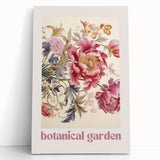 Electric Wall Art – Botanical Garden Floral Design Modern Electric Decor