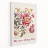 Electric Wall Art – Botanical Garden Floral Design Modern Electric Decor