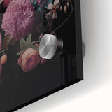 Electric Wall Art – Dark Moody Floral Arrangement Modern Electric Decor