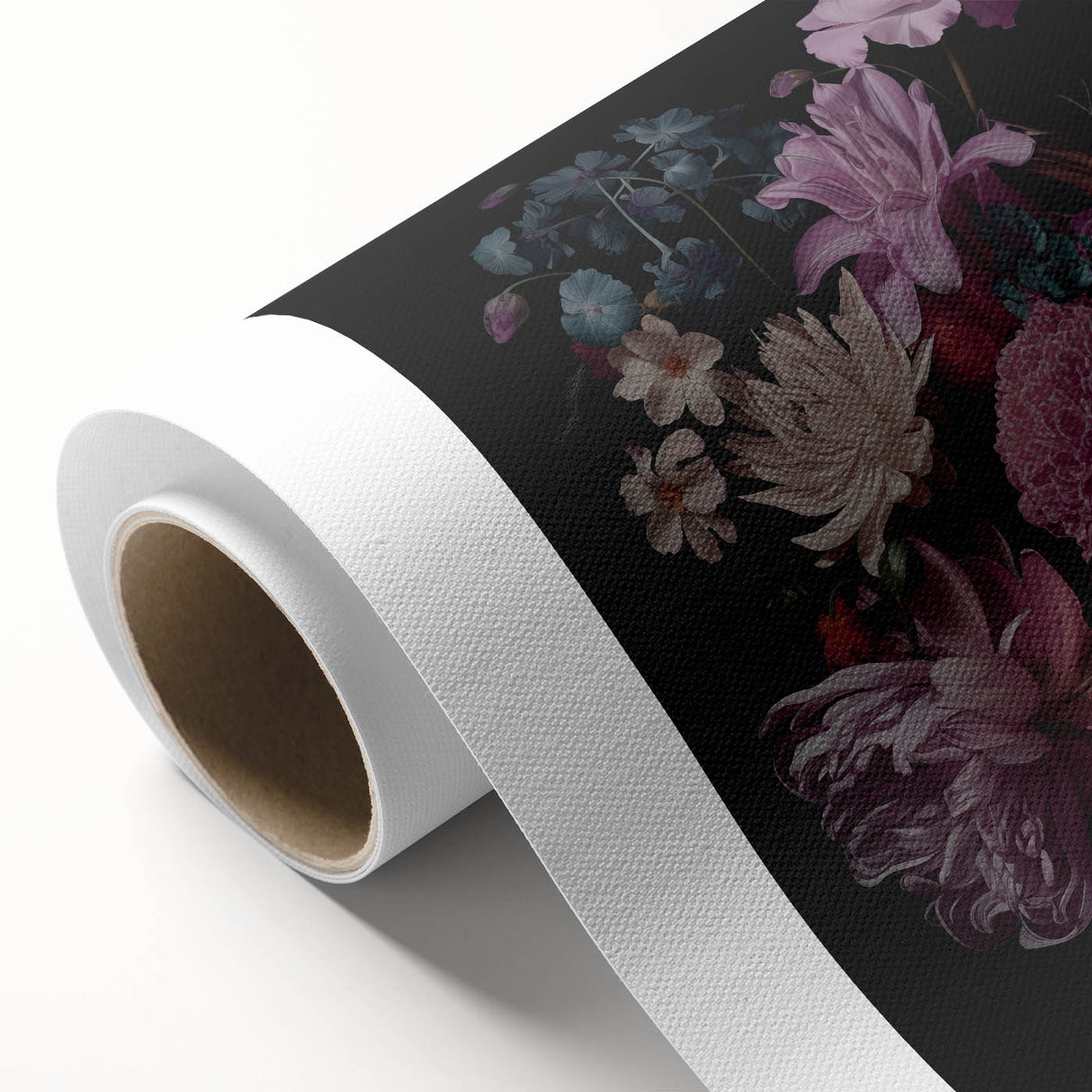 Electric Wall Art – Dark Moody Floral Arrangement Modern Electric Decor