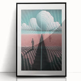 Electric Wall Art | Vibrant Abstract Electric Painting for Modern Decor