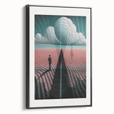 Electric Wall Art | Vibrant Abstract Electric Painting for Modern Decor