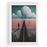 Electric Wall Art | Vibrant Abstract Electric Painting for Modern Decor