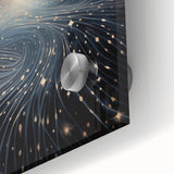 Electric Wall Art | Modern Electric Decor with Abstract Starry Design