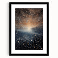 Electric Wall Art | Modern Electric Decor with Abstract Starry Design