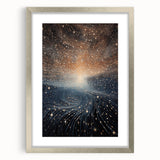 Electric Wall Art | Modern Electric Decor with Abstract Starry Design