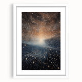 Electric Wall Art | Modern Electric Decor with Abstract Starry Design