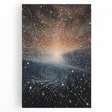 Electric Wall Art | Modern Electric Decor with Abstract Starry Design