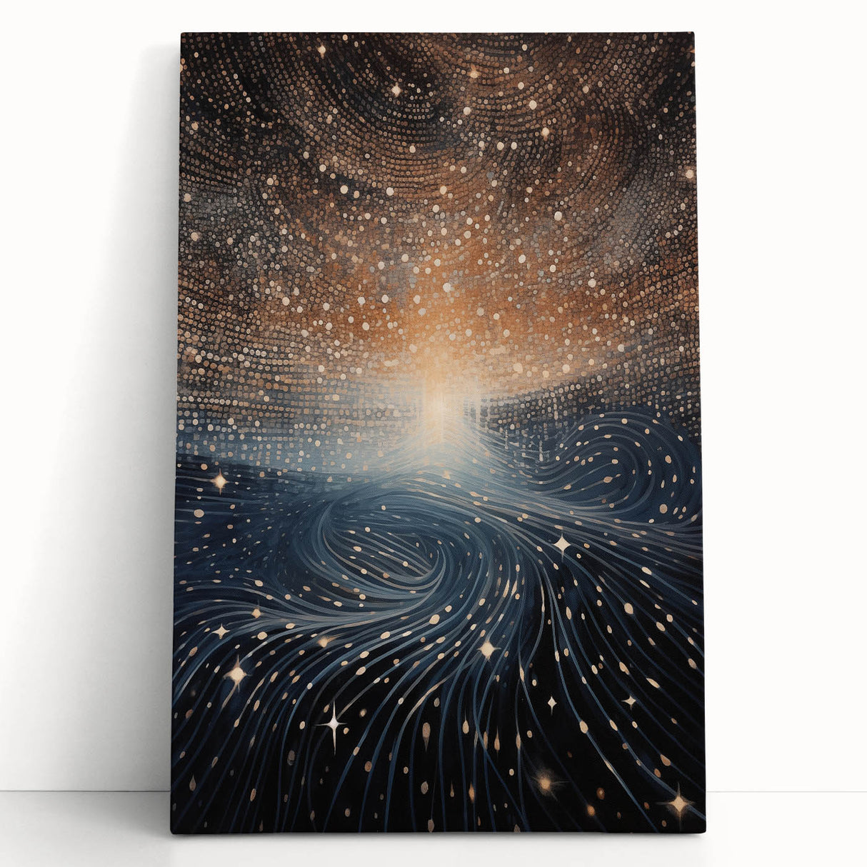 Electric Wall Art | Modern Electric Decor with Abstract Starry Design