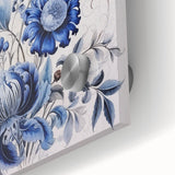 Electric Wall Art | Vibrant Floral Electric Art Canvas for Modern Decor