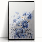 Electric Wall Art | Vibrant Floral Electric Art Canvas for Modern Decor