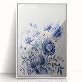 Electric Wall Art | Vibrant Floral Electric Art Canvas for Modern Decor