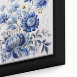 Electric Wall Art | Vibrant Floral Electric Art Canvas for Modern Decor