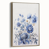 Electric Wall Art | Vibrant Floral Electric Art Canvas for Modern Decor
