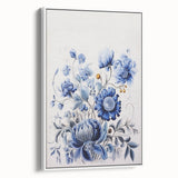 Electric Wall Art | Vibrant Floral Electric Art Canvas for Modern Decor