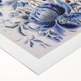 Electric Wall Art | Vibrant Floral Electric Art Canvas for Modern Decor