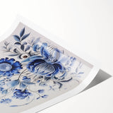 Electric Wall Art | Vibrant Floral Electric Art Canvas for Modern Decor