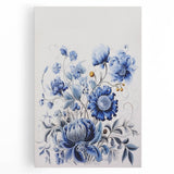 Electric Wall Art | Vibrant Floral Electric Art Canvas for Modern Decor