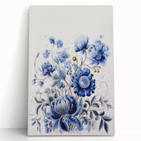 Electric Wall Art | Vibrant Floral Electric Art Canvas for Modern Decor
