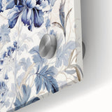 Electric Wall Art | Abstract Floral Electric Art Canvas for Modern Decor