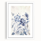 Electric Wall Art | Abstract Floral Electric Art Canvas for Modern Decor