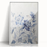 Electric Wall Art | Abstract Floral Electric Art Canvas for Modern Decor