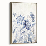 Electric Wall Art | Abstract Floral Electric Art Canvas for Modern Decor