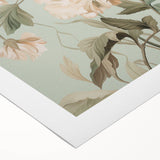 Electric Wall Art | Elegant Floral Electric Canvas for Modern Interiors