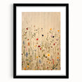 Electric Wall Art | Vibrant Wildflower Electric Canvas for Modern Decor