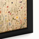 Electric Wall Art | Vibrant Wildflower Electric Canvas for Modern Decor