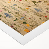 Electric Wall Art | Vibrant Wildflower Electric Canvas for Modern Decor