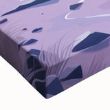 Serene Electric Coastal Canvas - Modern Vibrant Beach Wall Art Decor