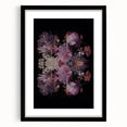 Electric Wall Art | Dark Floral Electric Canvas for Modern Interiors