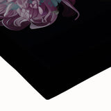 Electric Wall Art | Dark Floral Electric Canvas for Modern Interiors