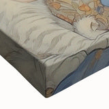 Electric Wall Art | Vibrant Portrait with Cat Electric Canvas Decor