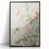 Electric Wall Art | Soft Floral Electric Canvas for Modern Interiors
