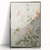 Electric Wall Art | Soft Floral Electric Canvas for Modern Interiors