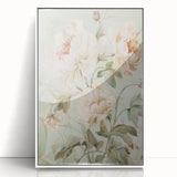 Electric Wall Art | Soft Floral Electric Canvas for Modern Interiors
