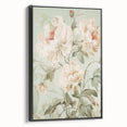 Electric Wall Art | Soft Floral Electric Canvas for Modern Interiors