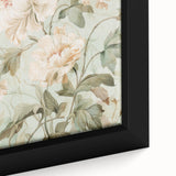 Electric Wall Art | Soft Floral Electric Canvas for Modern Interiors